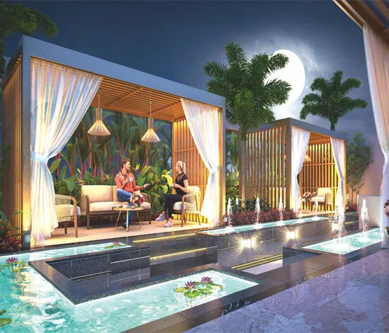 Common Swimming pool of Ornate