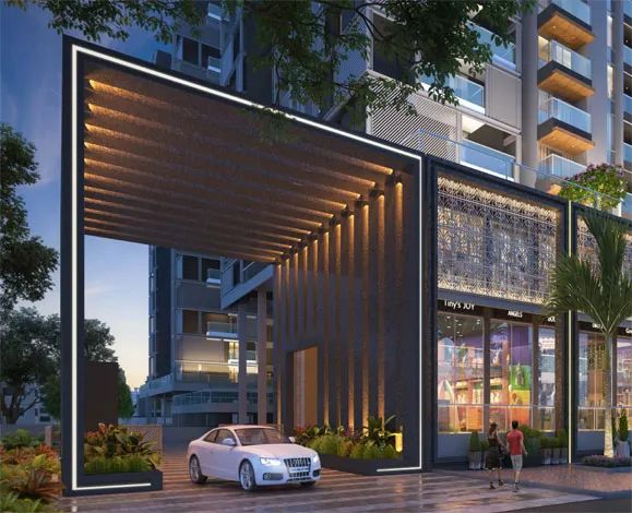 Main Enterance of Majestique Marbella