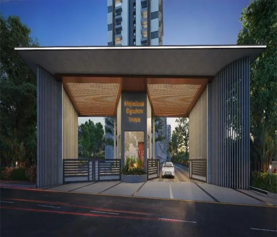 Main Enterance of Majestique Signature Towers