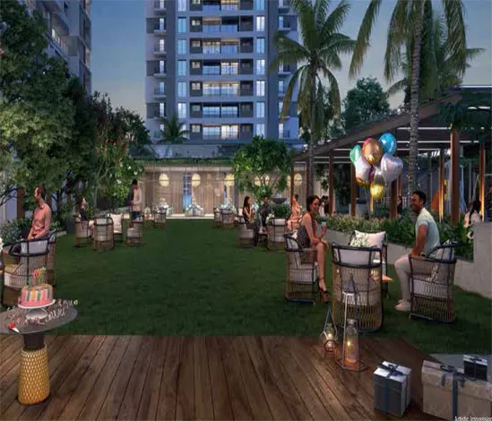 Party Lawn of Majestique Signature Towers