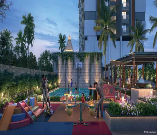 Kids Outdoor Playing Area